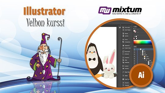 Adobe Illustrator -velhon kurssit